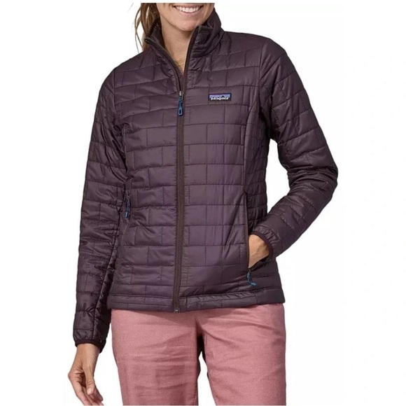 Patagonia Women's XS Nano Puff Insulated Jacket Obsidian Plum Purple NWT - Picture 7 of 9